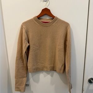 The Elder Statesman cashmere sweater size S small in tan